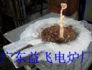 Melting copper induction furnace